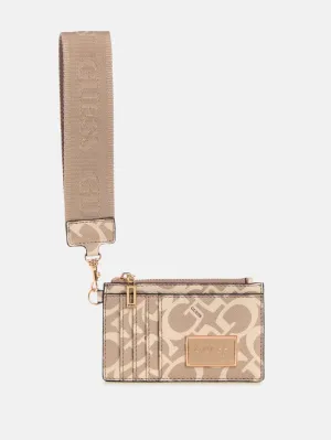 Abree G Logo Card Case Wristlet