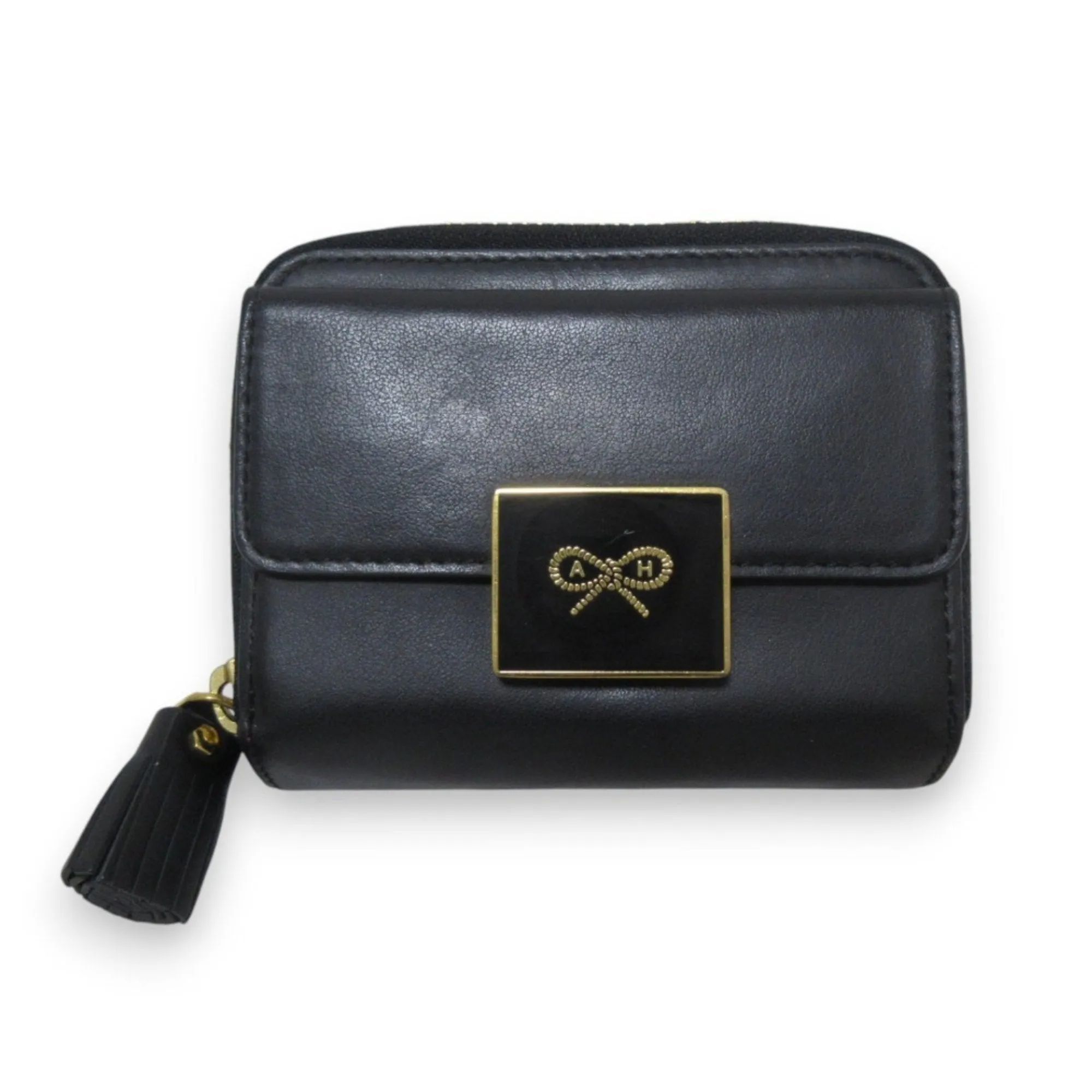 Anya Hindmarch Leather Wallet (Bi-Fold) (Pre-Owned)