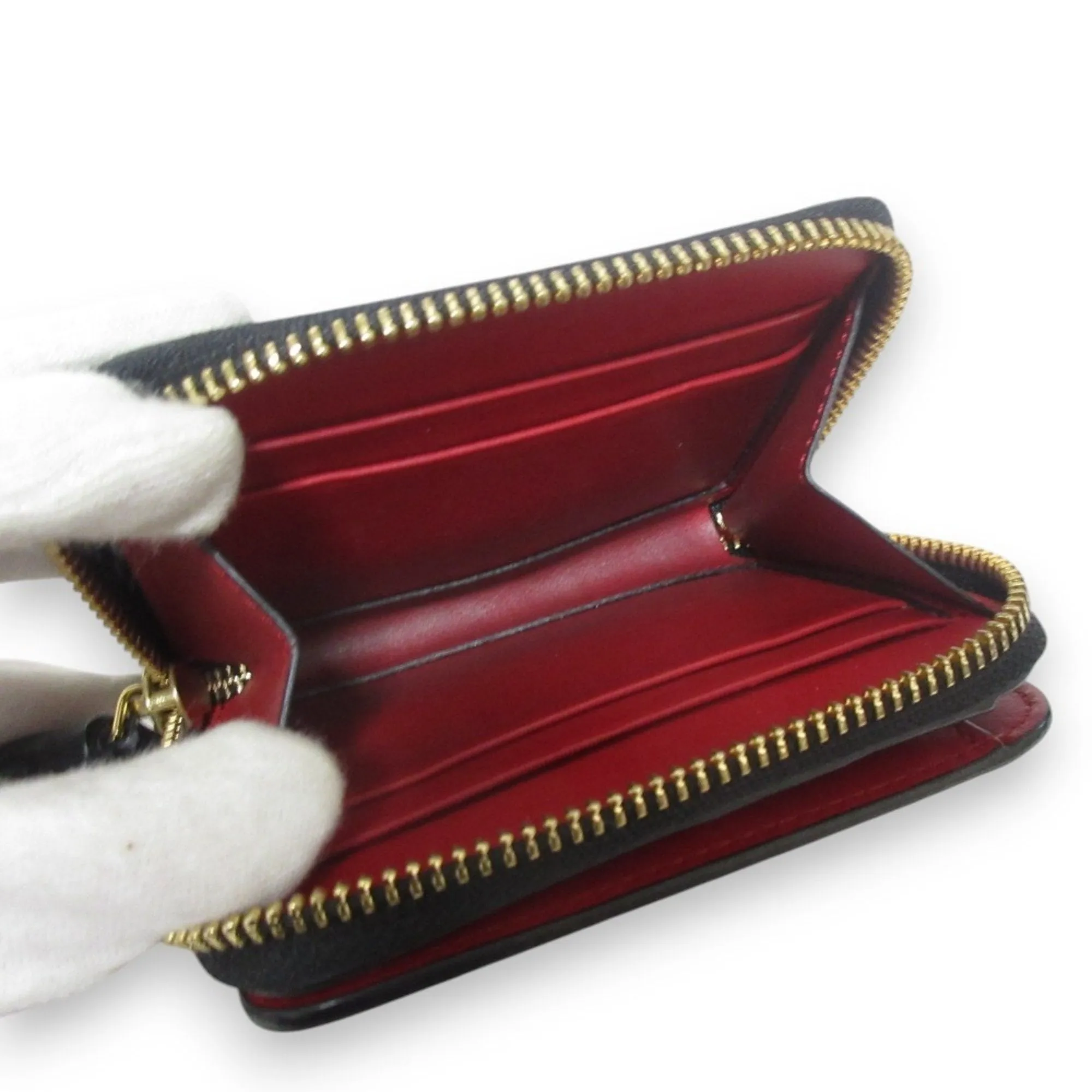 Anya Hindmarch Leather Wallet (Bi-Fold) (Pre-Owned)