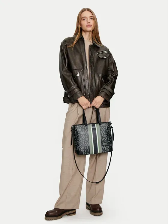 A.R.M.A.N.I E.X.C.H.A.N.G.E Sunset Seasonal Shopping Bag