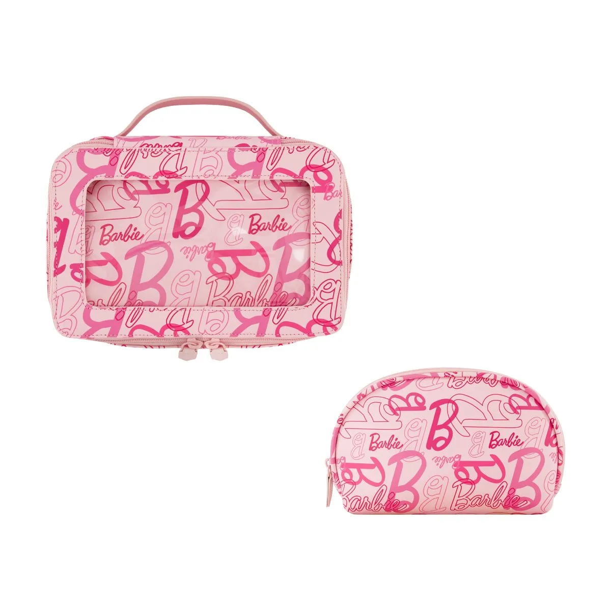 Barbie? 2-Piece Travel Cosmetic Case Set
