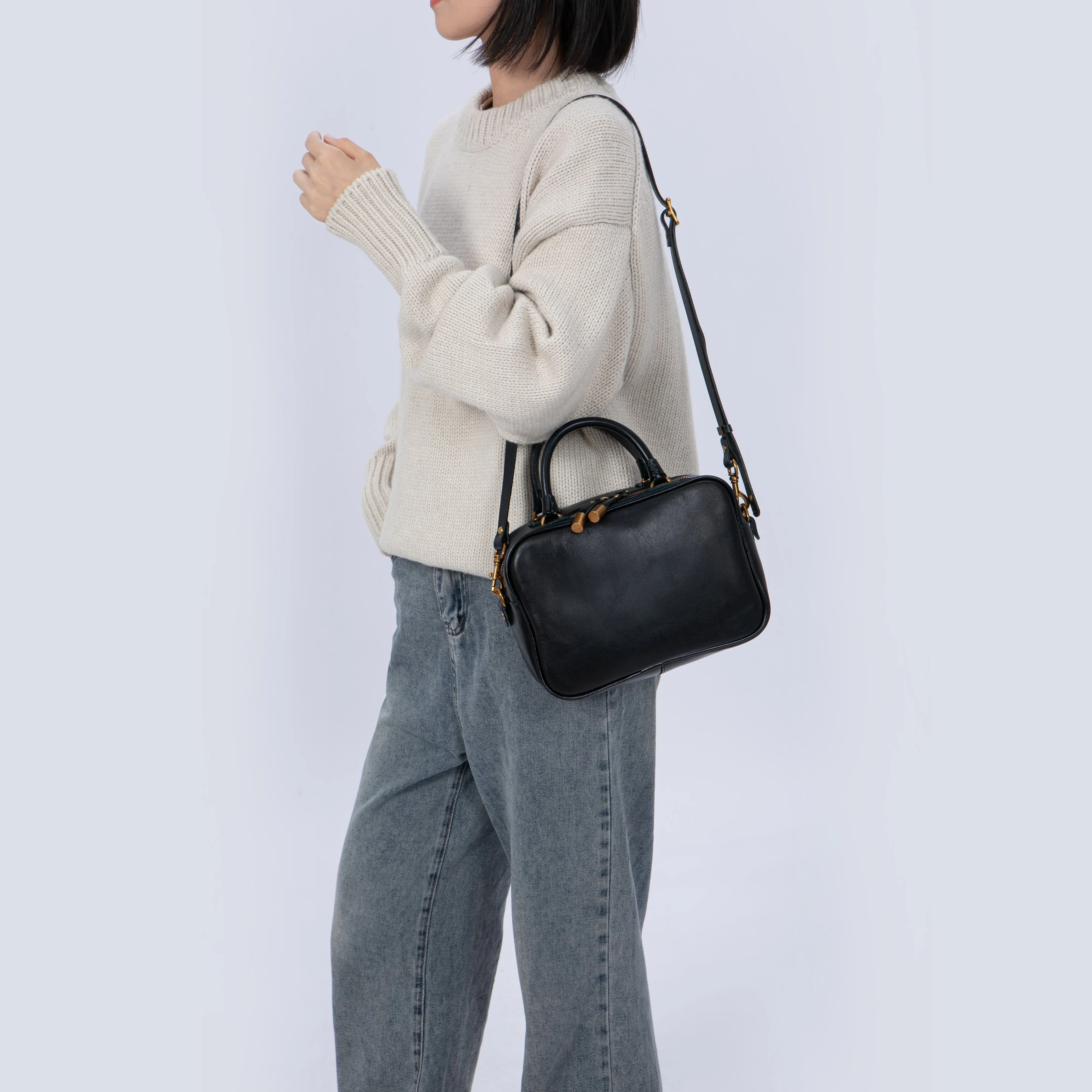 Bento Box Tote - Espresso