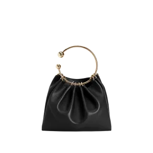 Black Ring Handle Bag