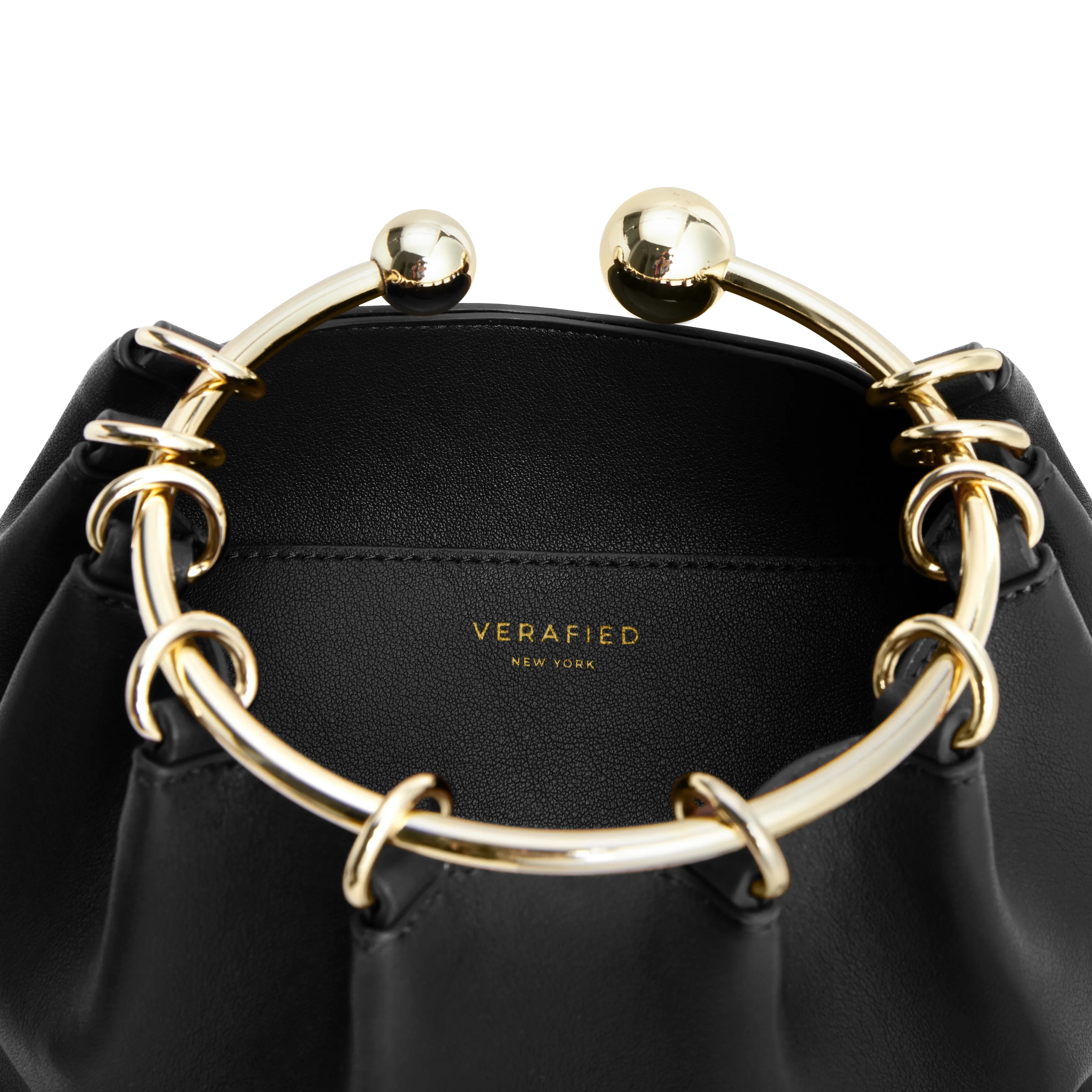 Black Ring Handle Bag