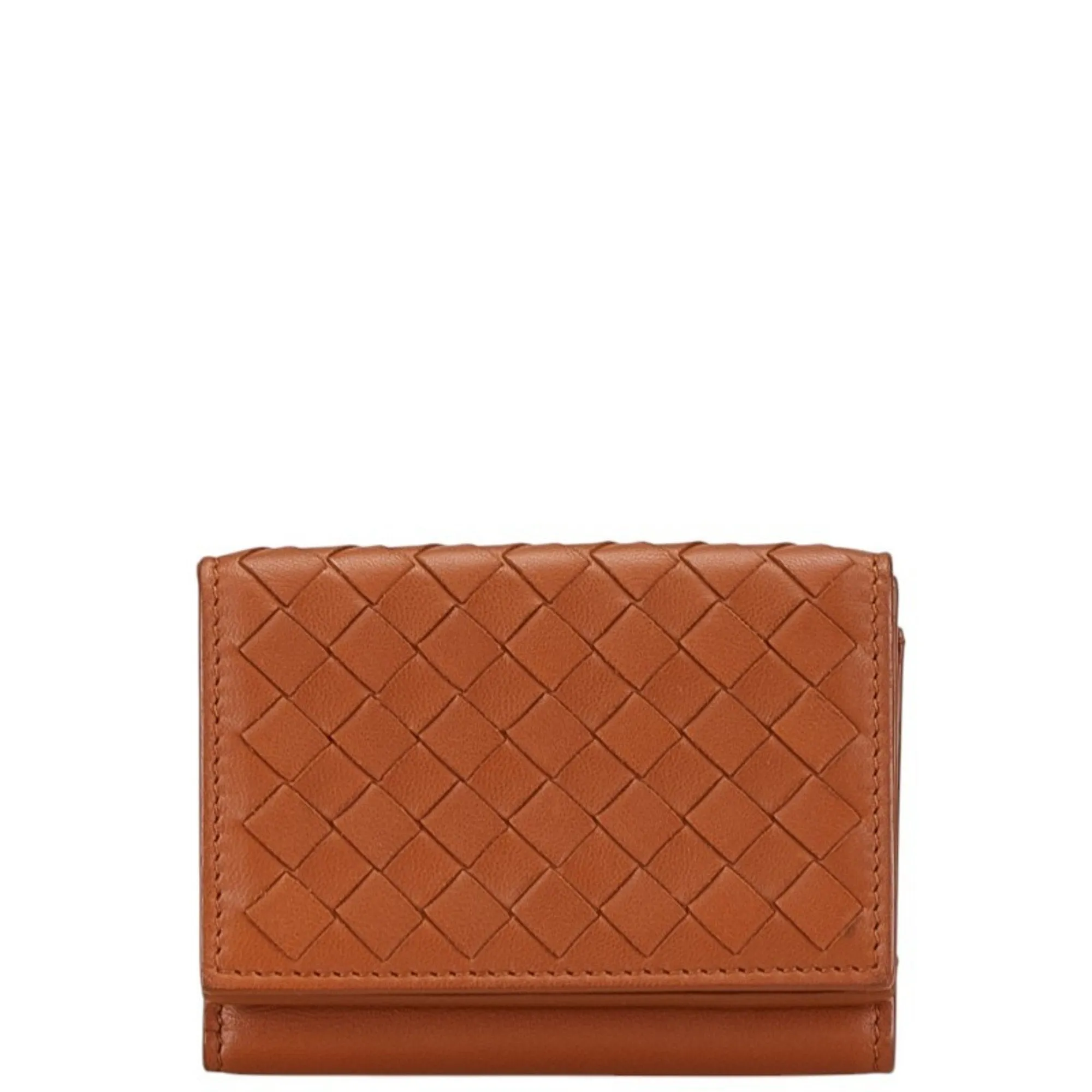 Bottega Veneta blue Leather Wallet (Tri-Fold) (Pre-Owned)