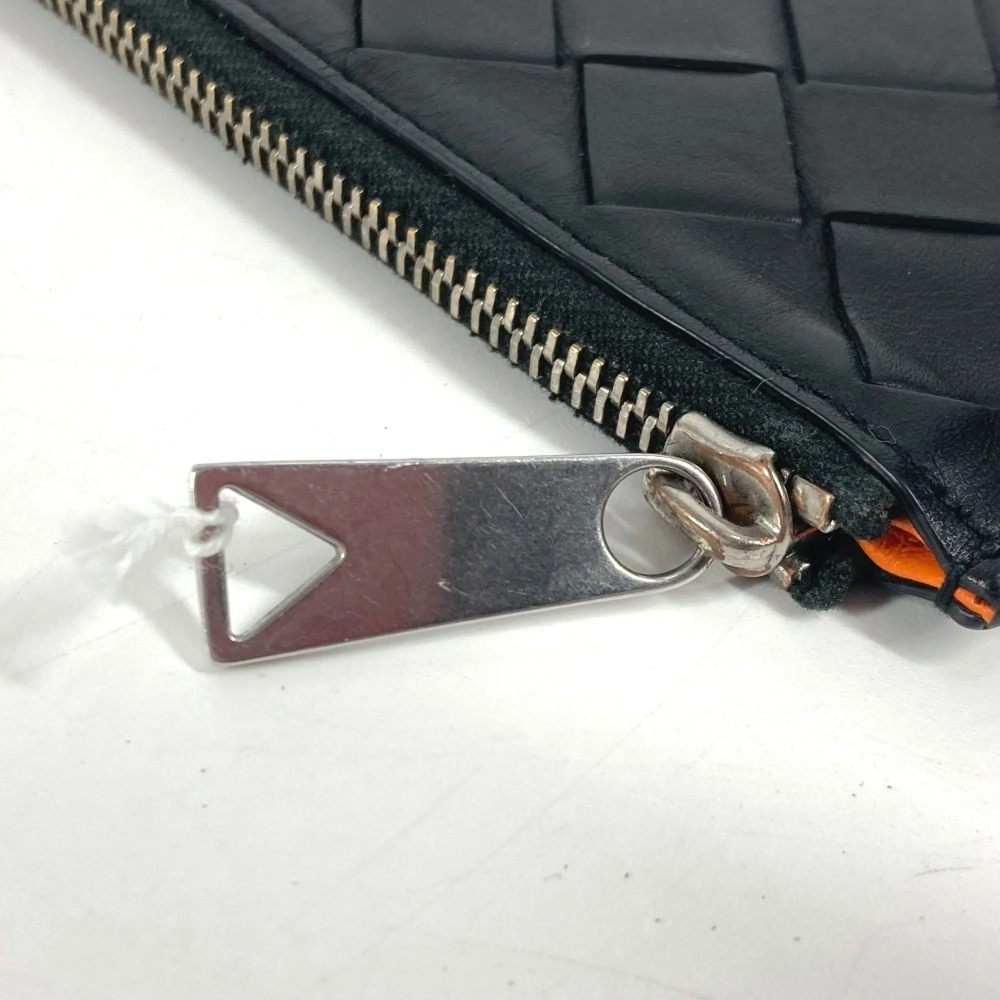 Bottega Veneta Intrecciato Leather Coin Purse/Coin Case (Pre-Owned)