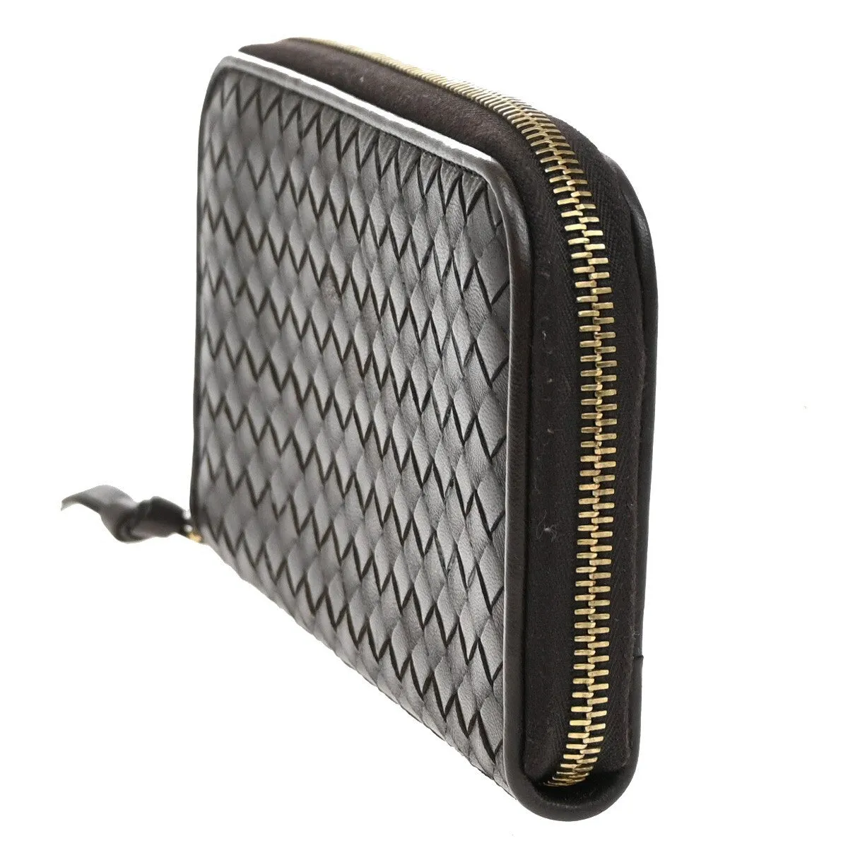 Bottega Veneta Intrecciato Leather Wallet (Pre-Owned)
