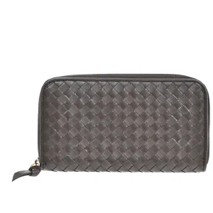 Bottega Veneta Intrecciato Leather Wallet (Pre-Owned)