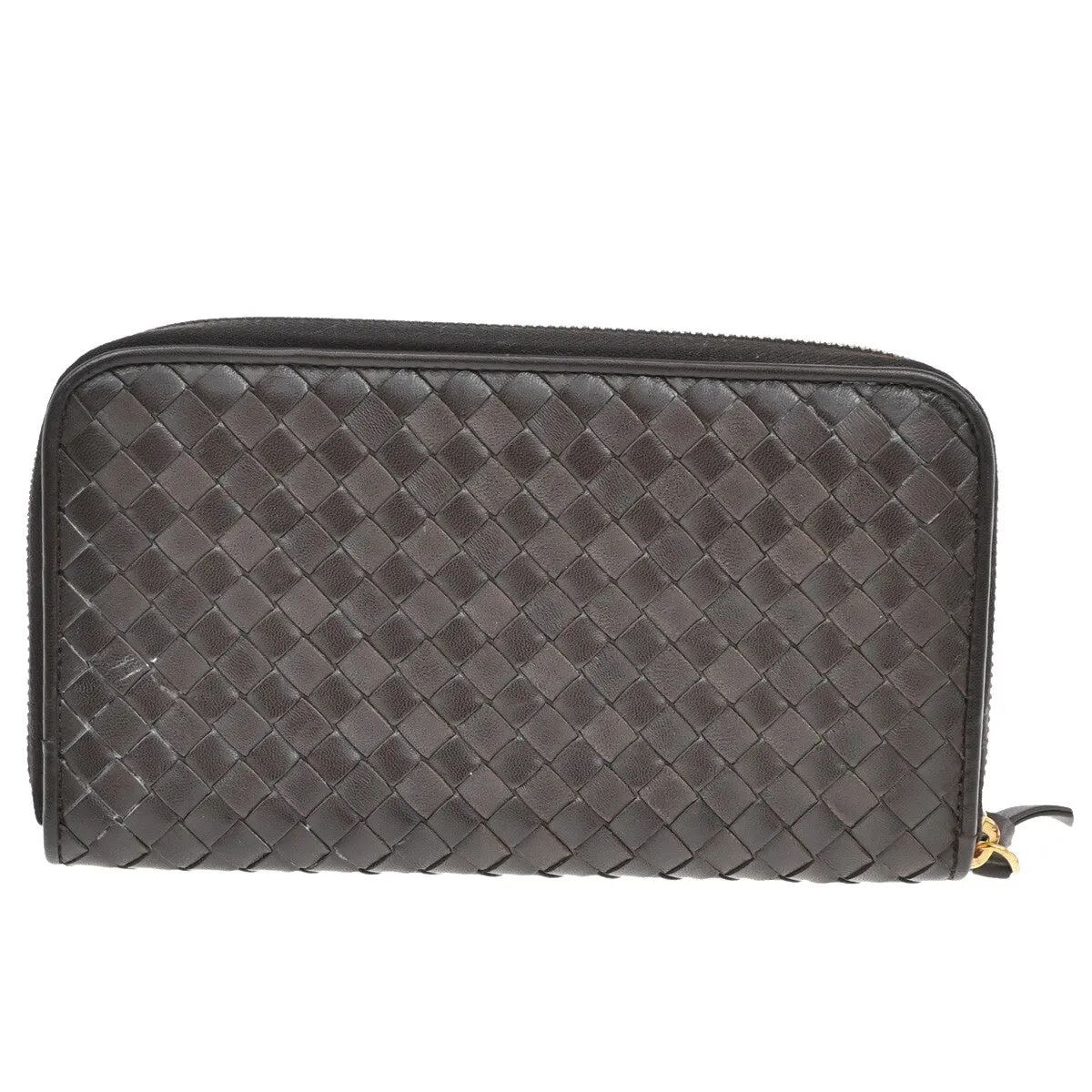 Bottega Veneta Intrecciato Leather Wallet (Pre-Owned)