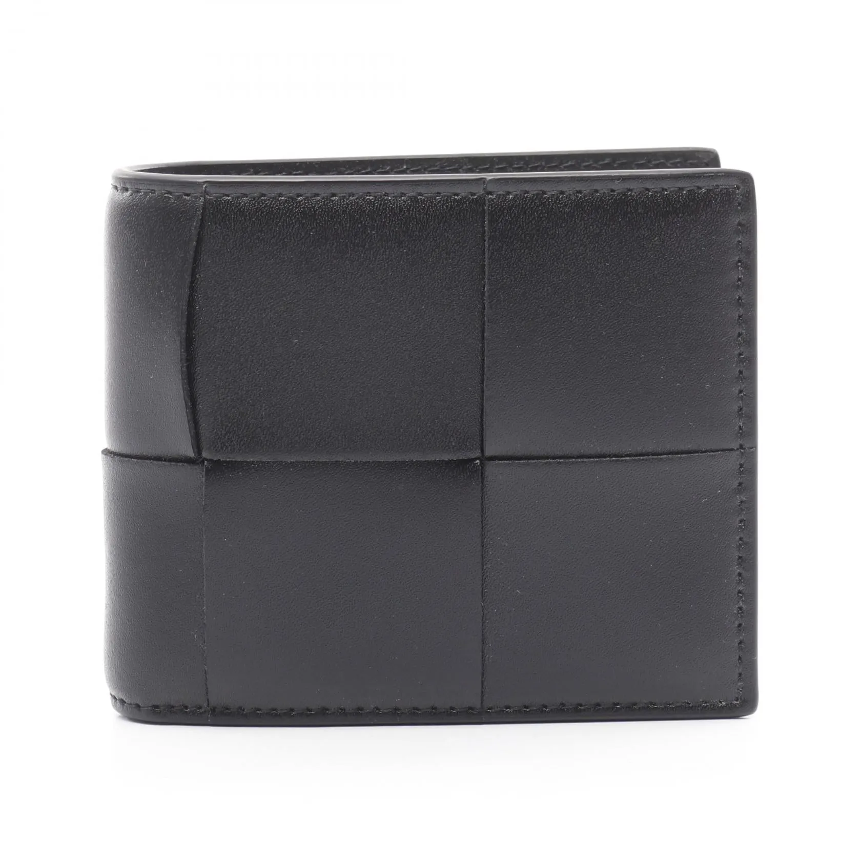Bottega Veneta Leather Cassette Wallet Black