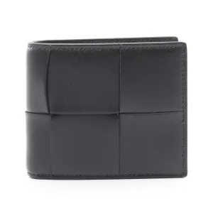 Bottega Veneta Leather Cassette Wallet Black
