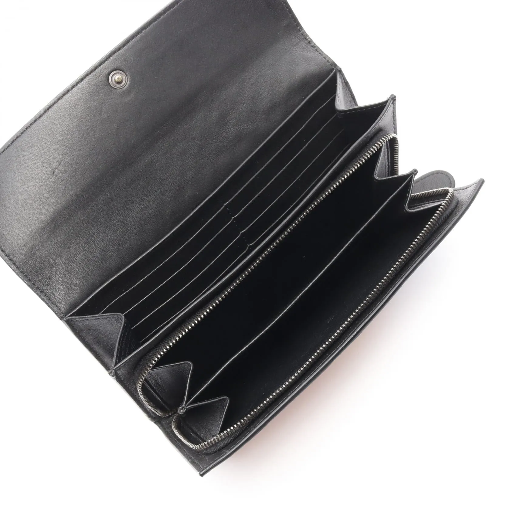 Bottega Veneta Leather Intrecciato Bifold Wallet