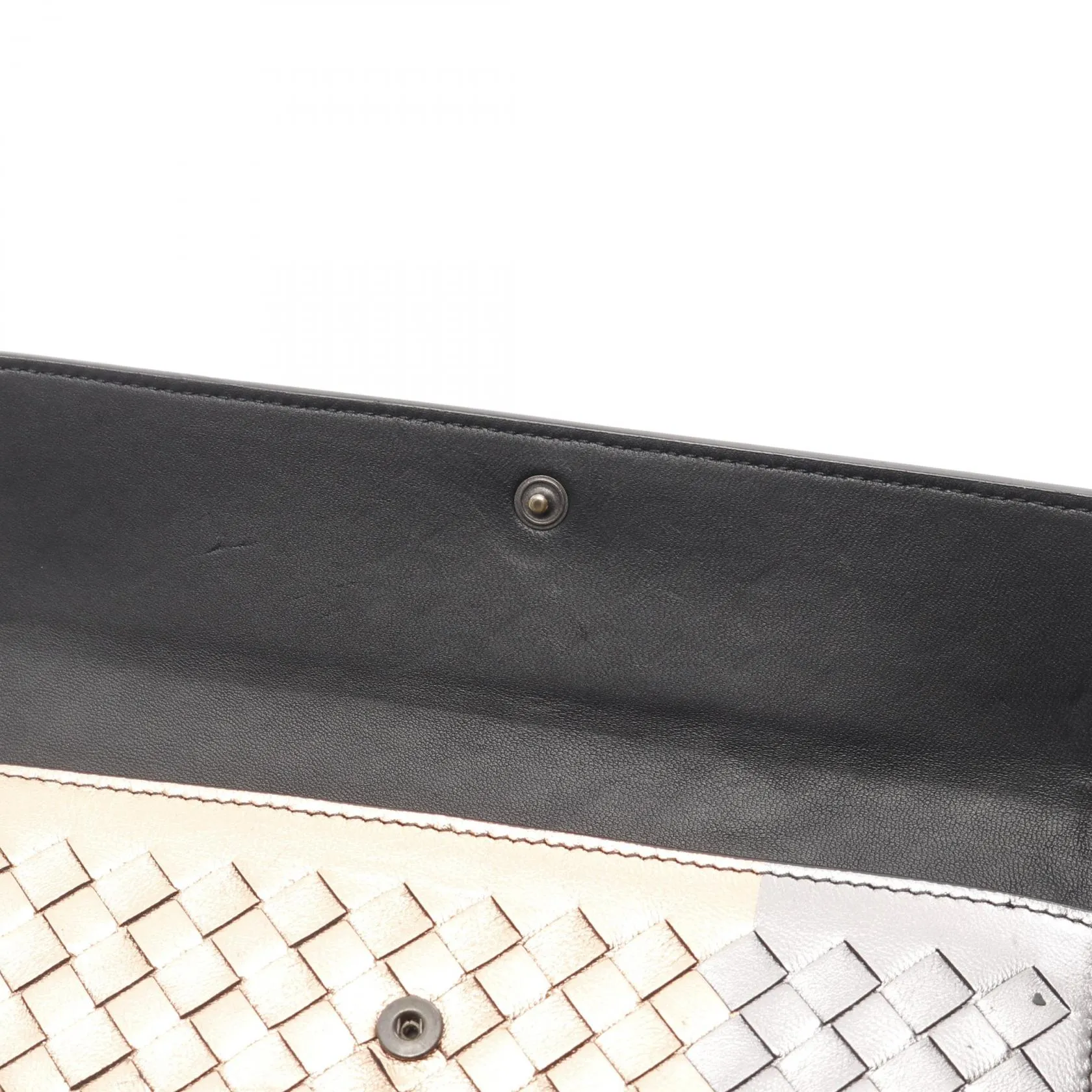 Bottega Veneta Leather Intrecciato Bifold Wallet