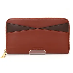 Bottega Veneta Leather Long Wallet (Bi-Fold) (Pre-Owned)