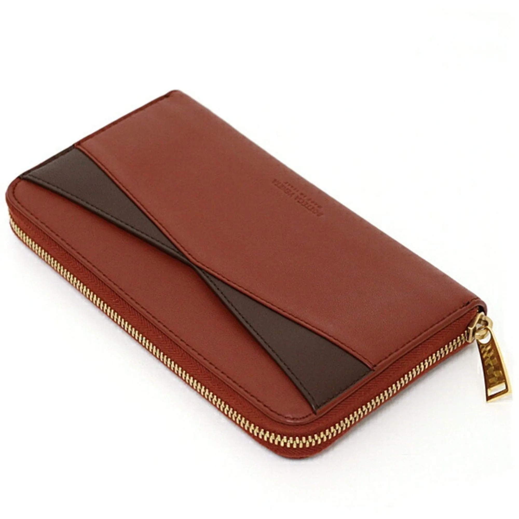 Bottega Veneta Leather Long Wallet (Bi-Fold) (Pre-Owned)