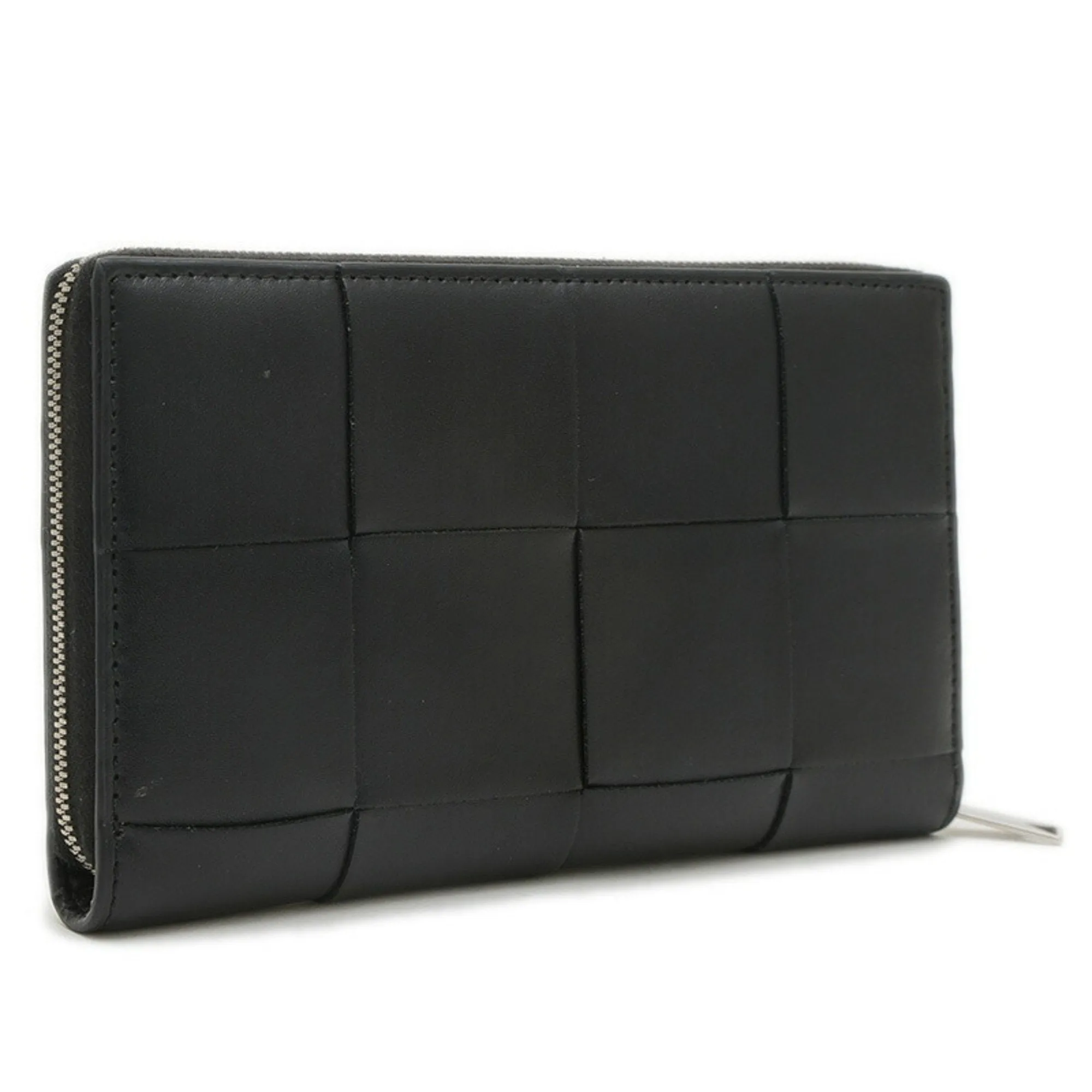 Bottega Veneta Leather Long Wallet (Bi-Fold) (Pre-Owned)