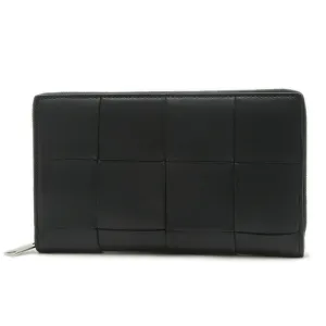 Bottega Veneta Leather Long Wallet (Bi-Fold) (Pre-Owned)