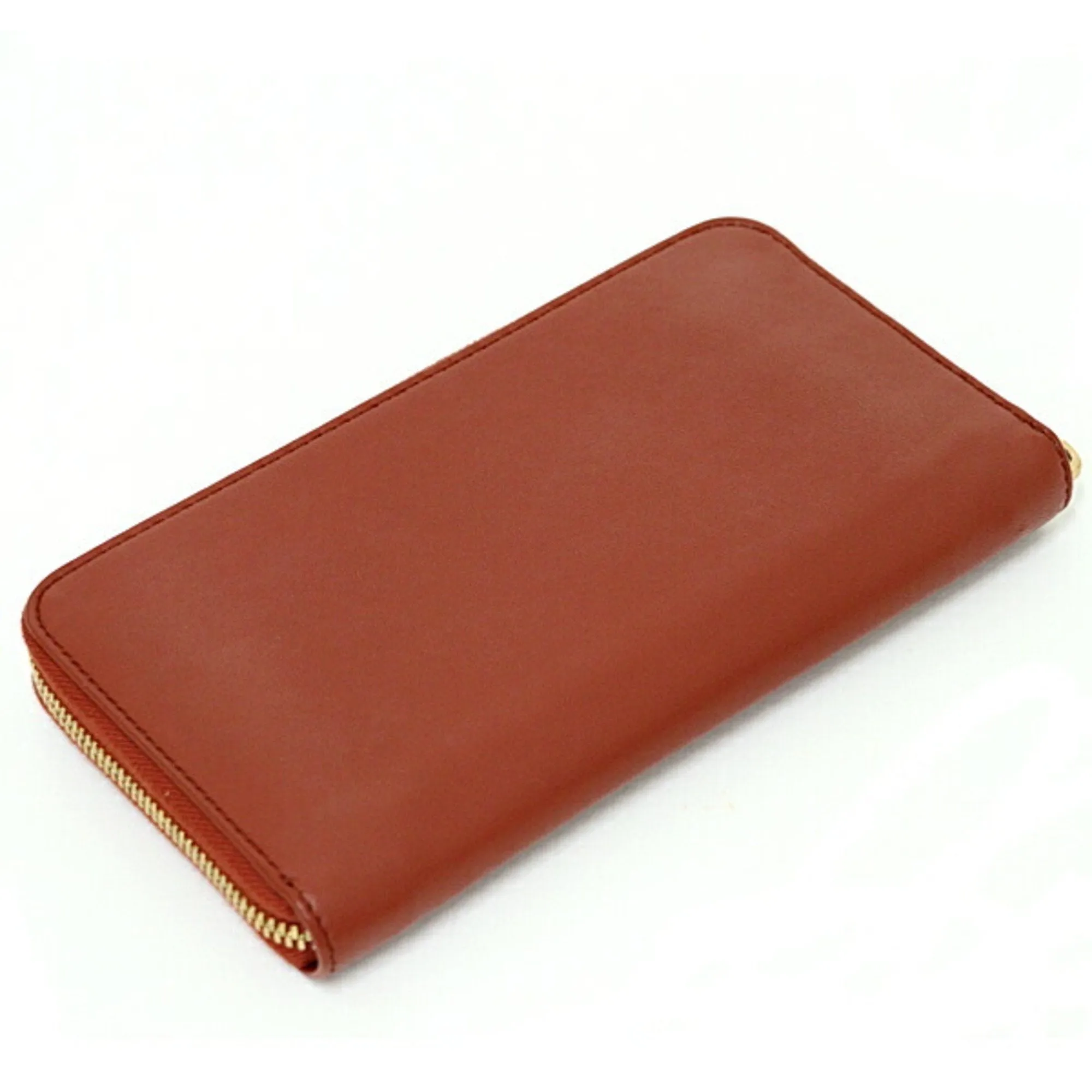 Bottega Veneta Leather Long Wallet (Bi-Fold) (Pre-Owned)
