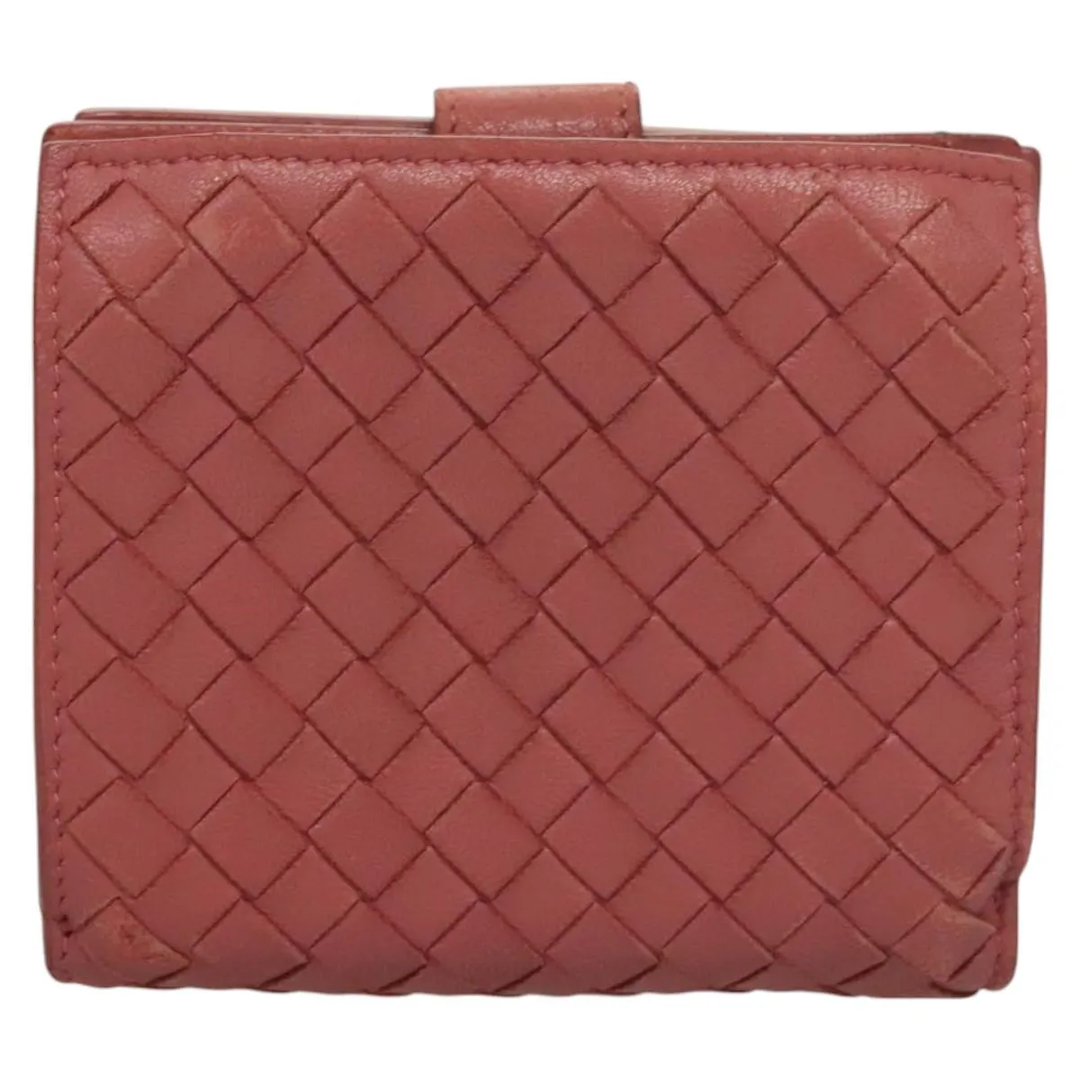 Bottega Veneta Zipped Coin Purse Leather Wallet (Pre-Owned)