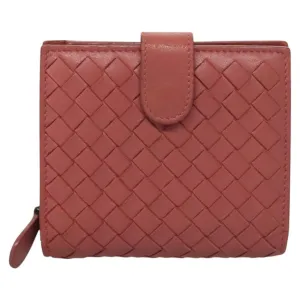 Bottega Veneta Zipped Coin Purse Leather Wallet (Pre-Owned)