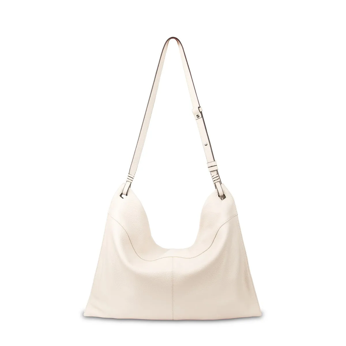 Breezy East-West Leather Tote