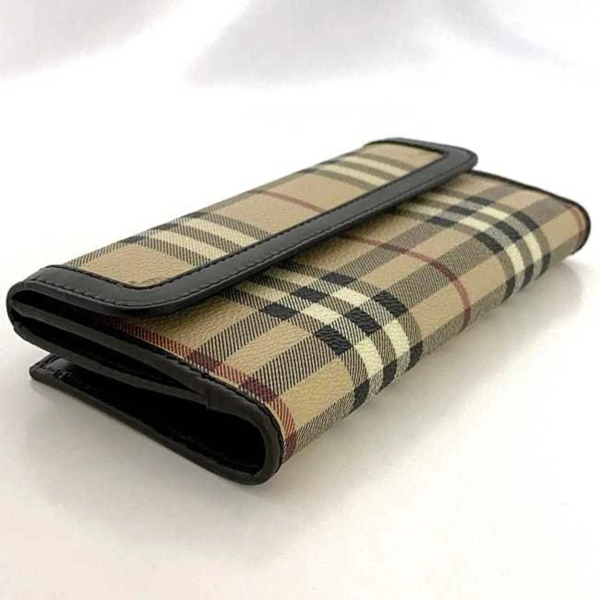 Burberry  Canvas Wallet  (Pre-Owned)