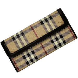 Burberry  Canvas Wallet  (Pre-Owned)