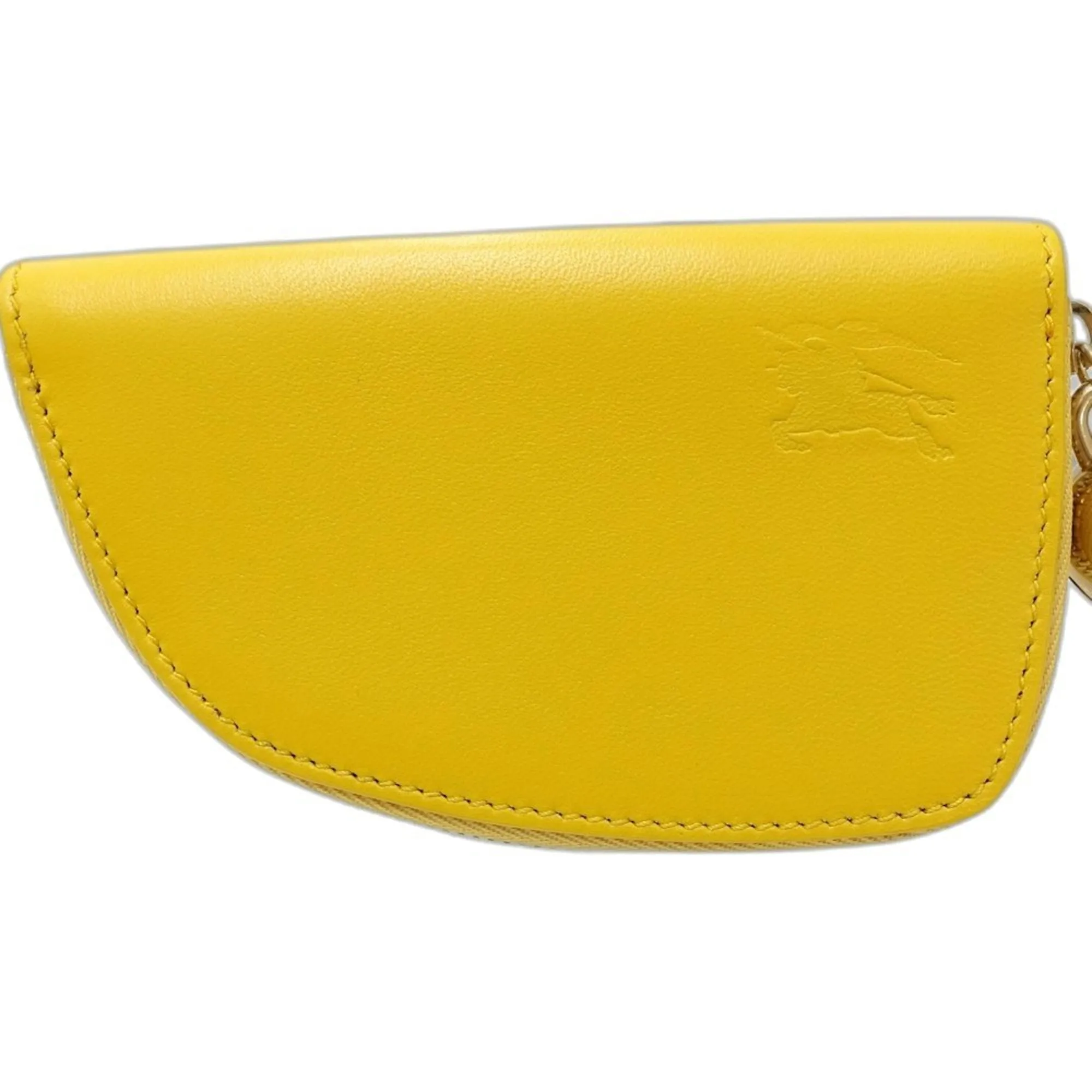 Burberry Leather Coin Purse/Coin Case (Pre-Owned)