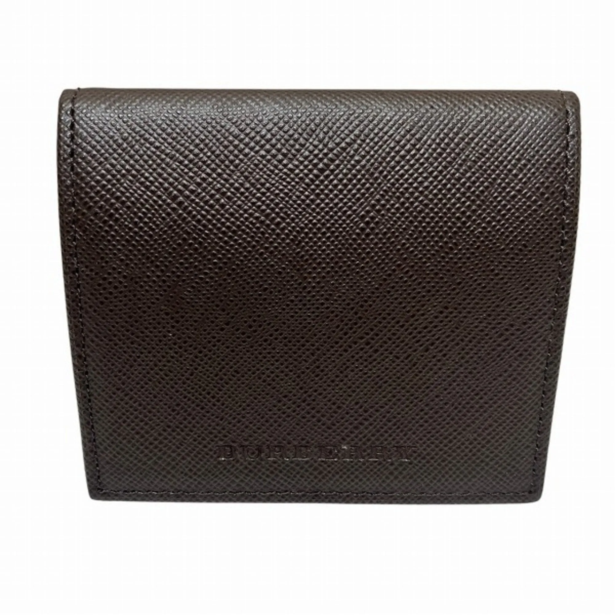 Burberry Leather Coin Purse/Coin Case (Pre-Owned)