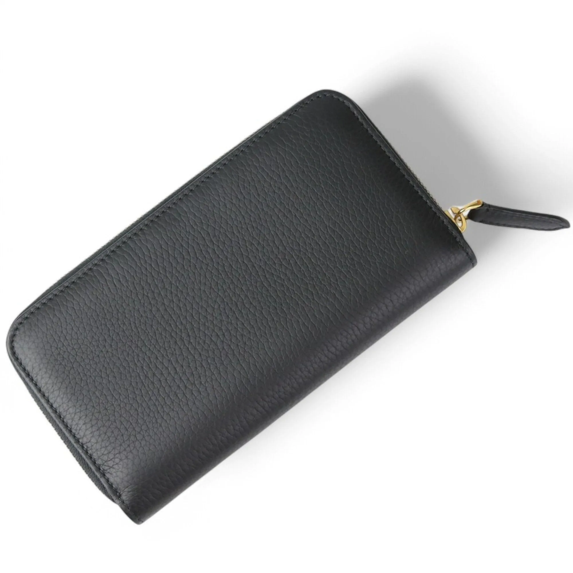 Burberry Leather Long Wallet (Bi-Fold) (Pre-Owned)