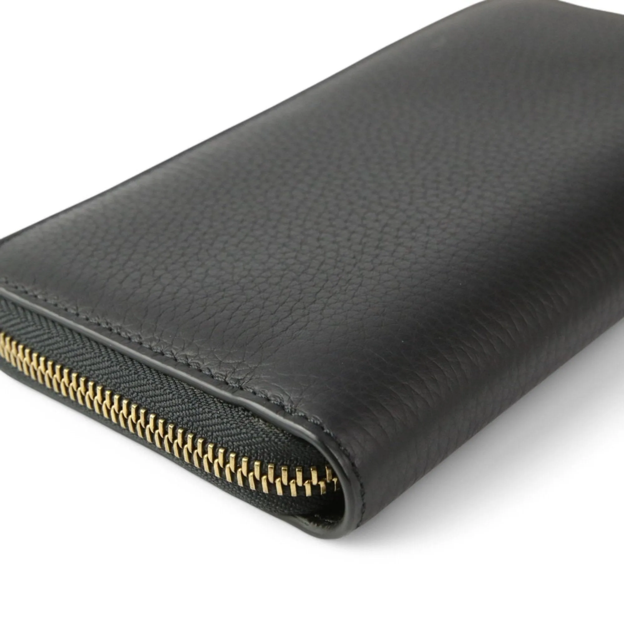 Burberry Leather Long Wallet (Bi-Fold) (Pre-Owned)