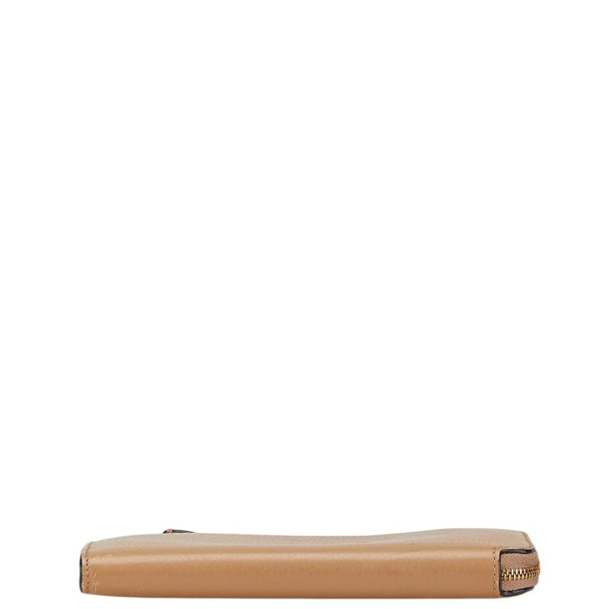 Burberry Leather Long Wallet (Bi-Fold) (Pre-Owned)