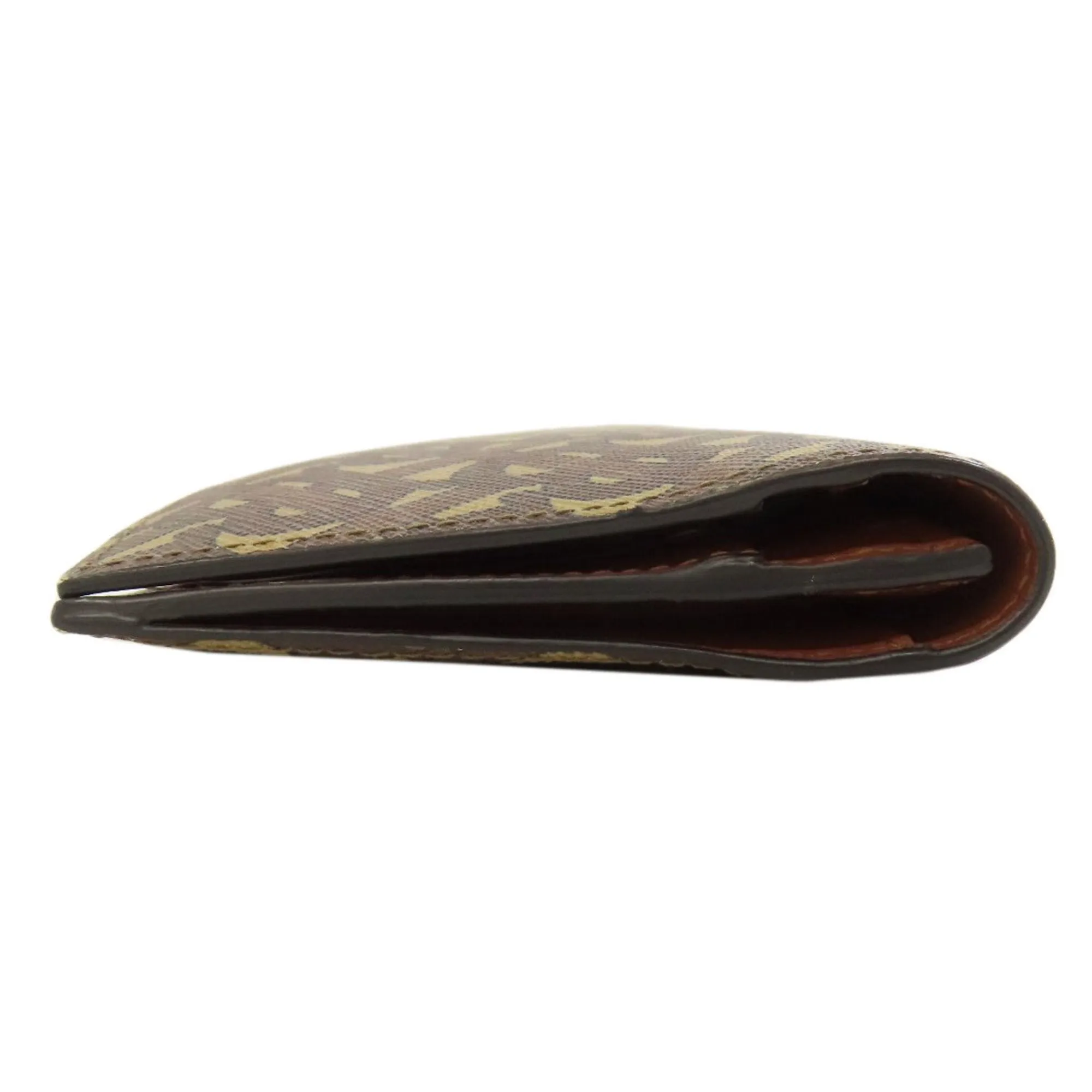 Burberry Leather Long Wallet (Bi-Fold) (Pre-Owned)