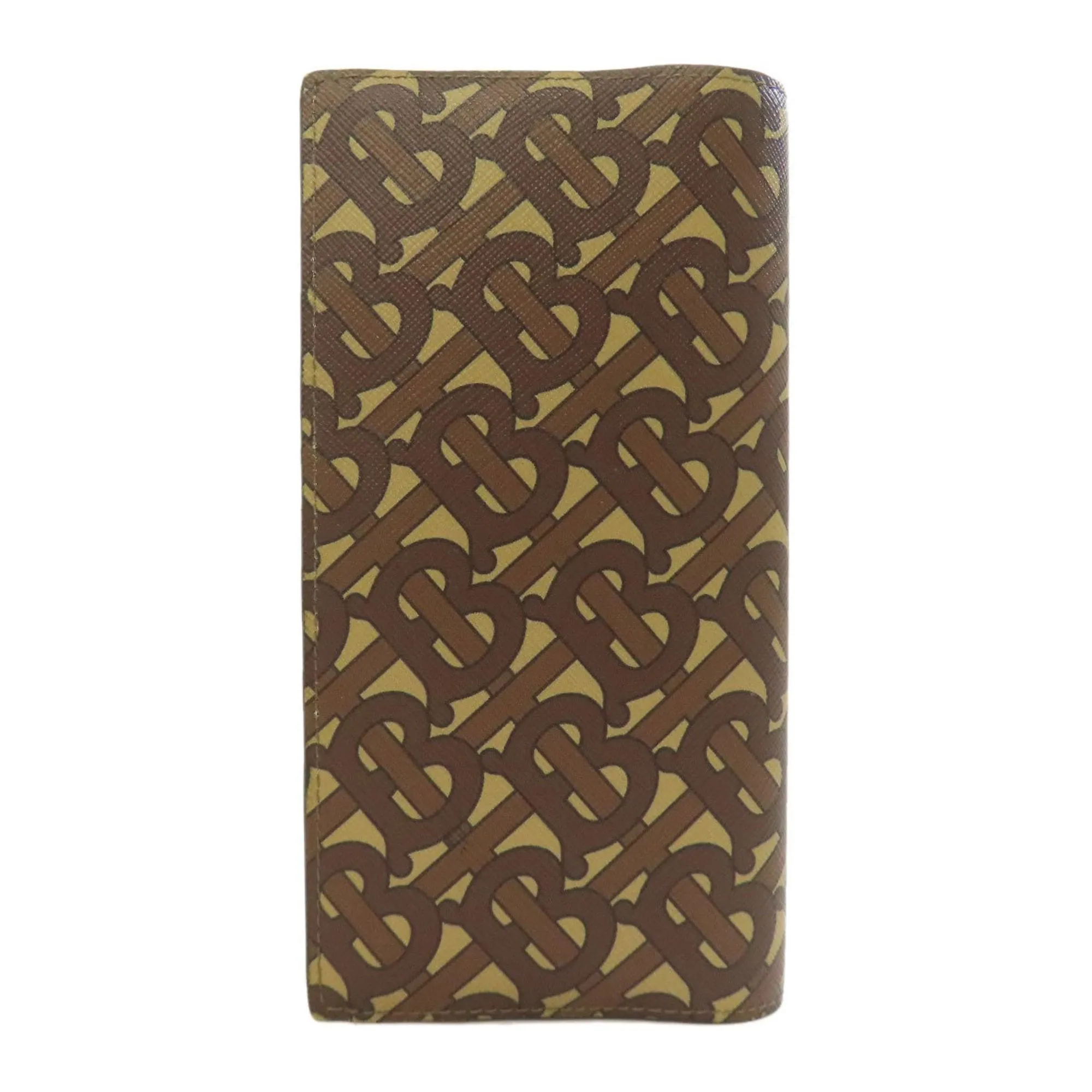 Burberry Leather Long Wallet (Bi-Fold) (Pre-Owned)