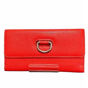 Burberry Leather Long Wallet (Tri-Fold) (Pre-Owned)