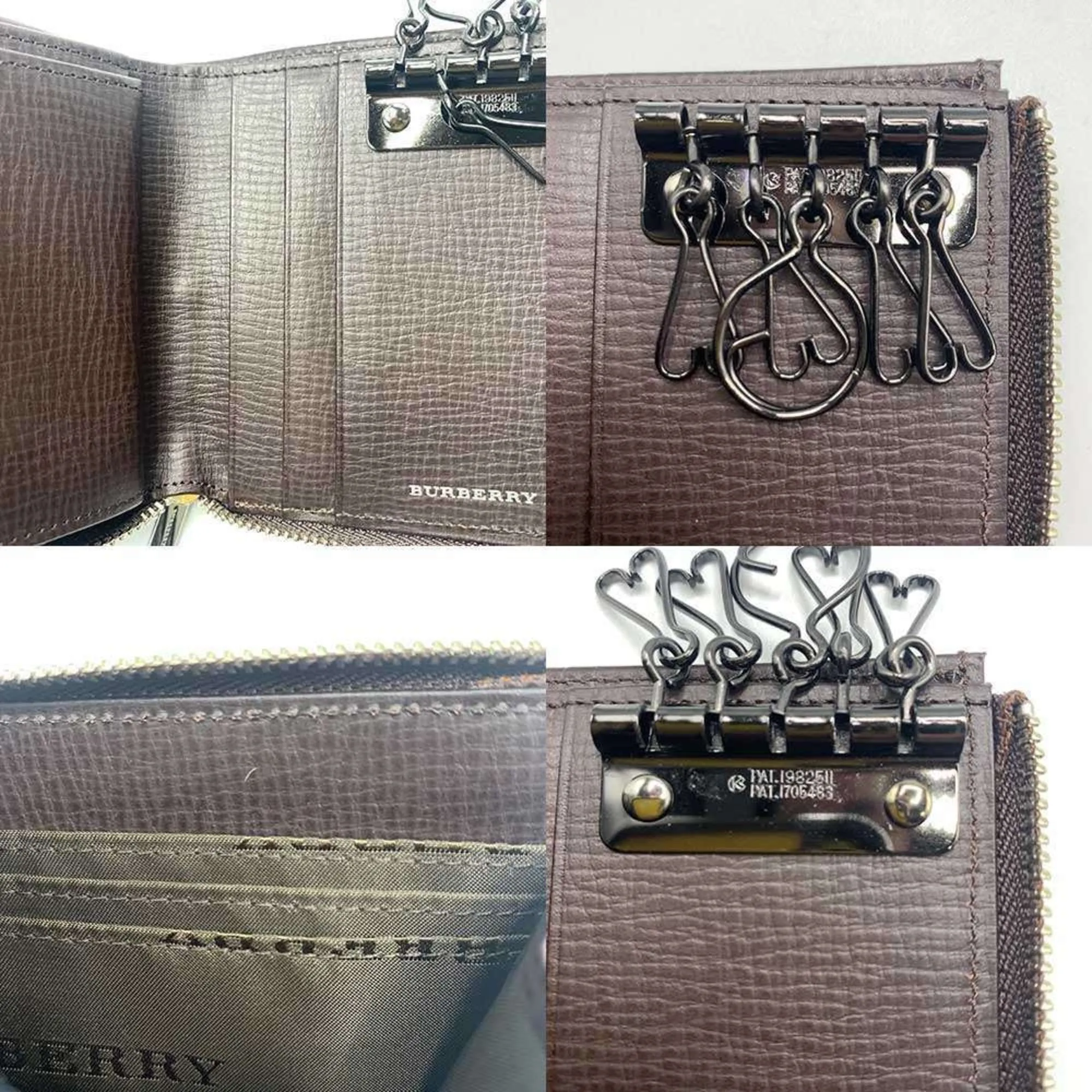 Burberry Leather Wallet (Bi-Fold) (Pre-Owned)