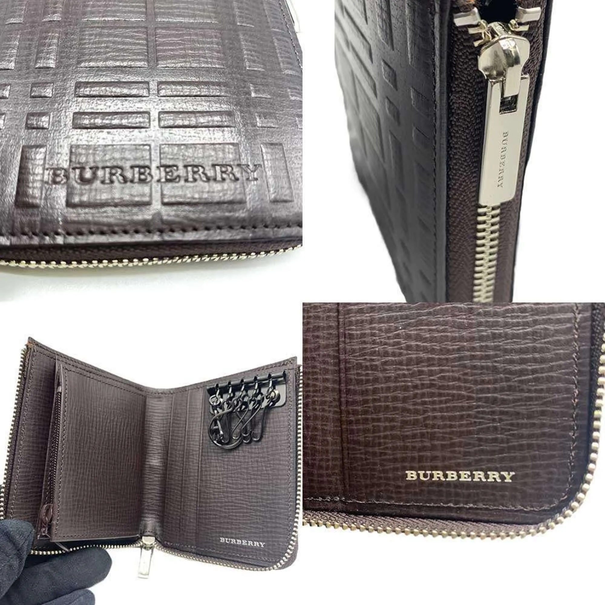 Burberry Leather Wallet (Bi-Fold) (Pre-Owned)