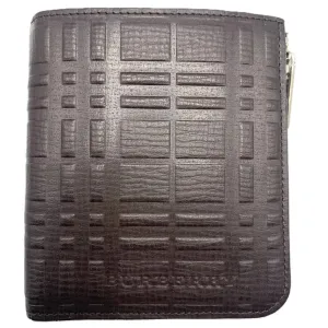 Burberry Leather Wallet (Bi-Fold) (Pre-Owned)