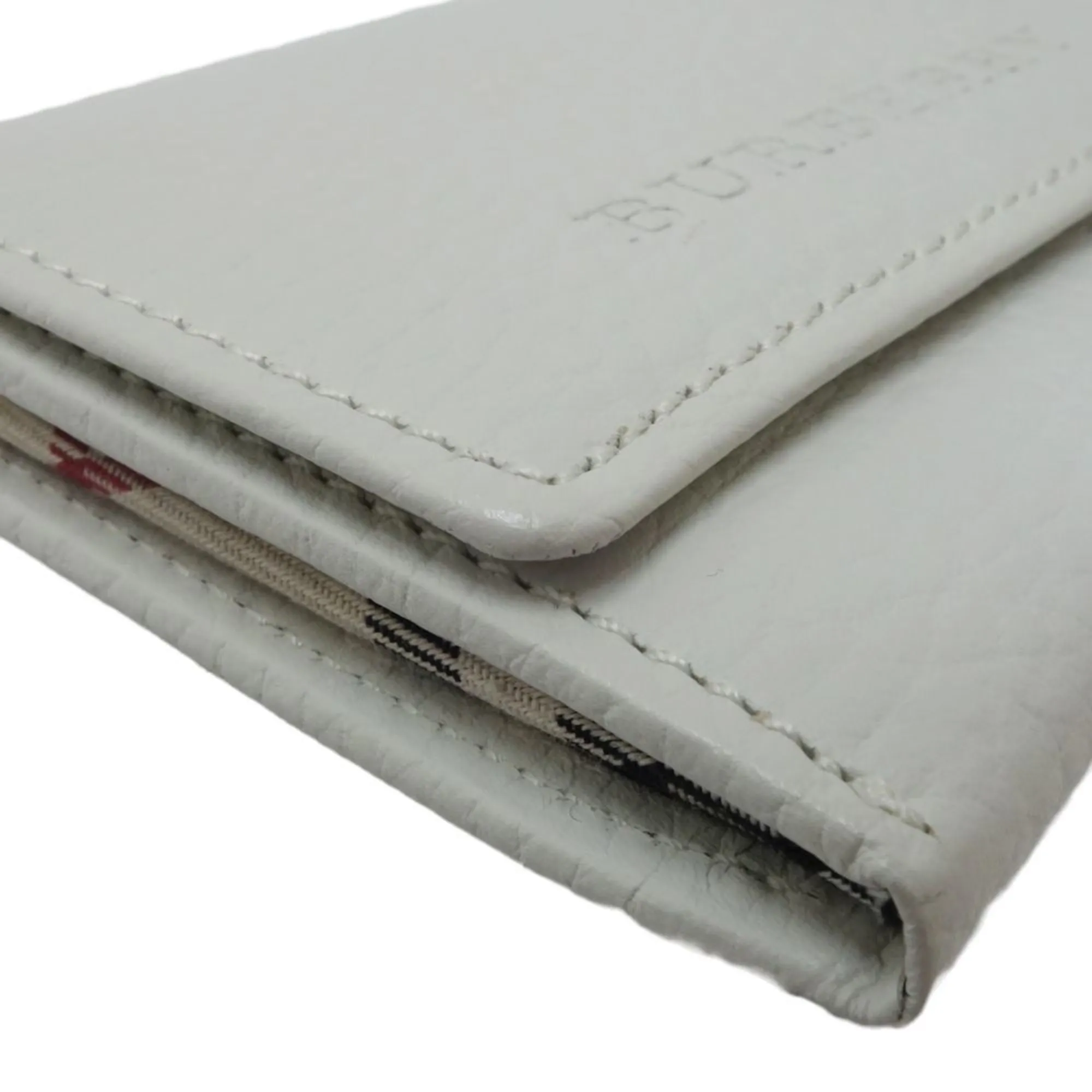 Burberry  Leather Wallet  (Pre-Owned)