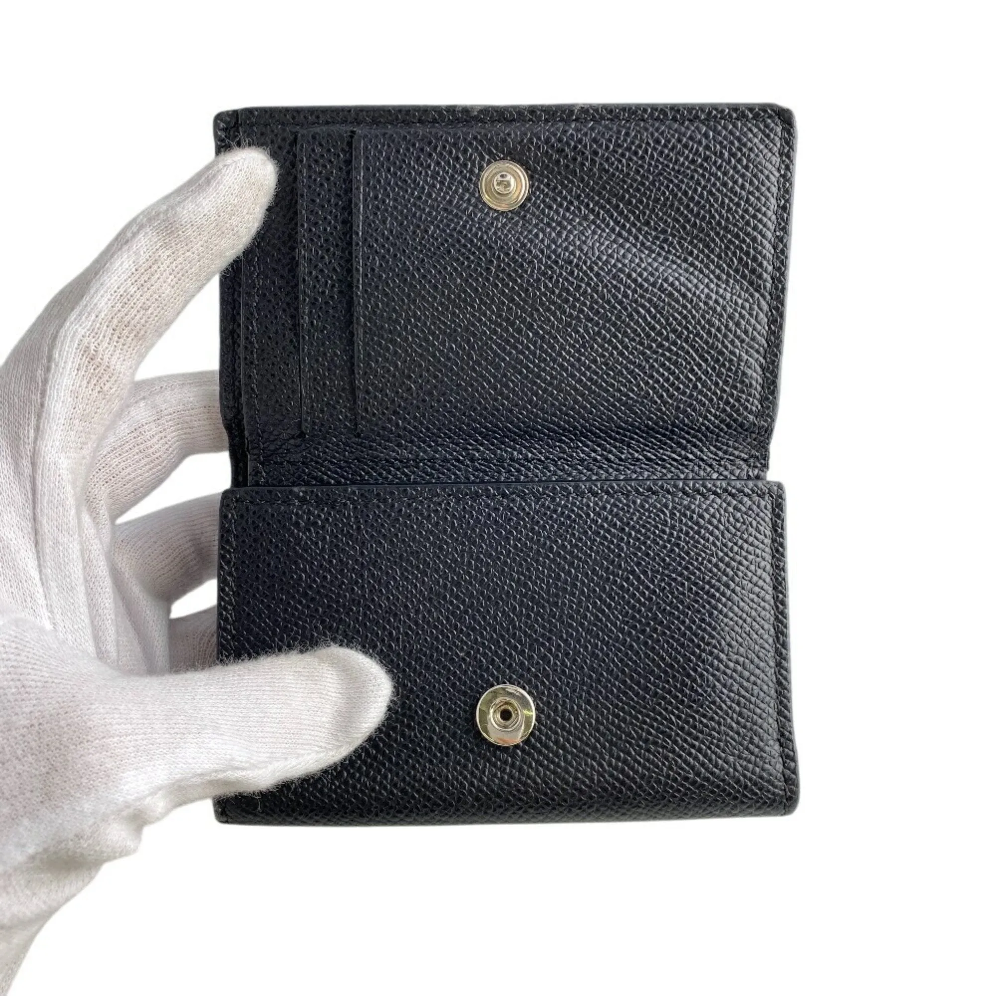 Burberry Leather Wallet (Tri-Fold) (Pre-Owned)