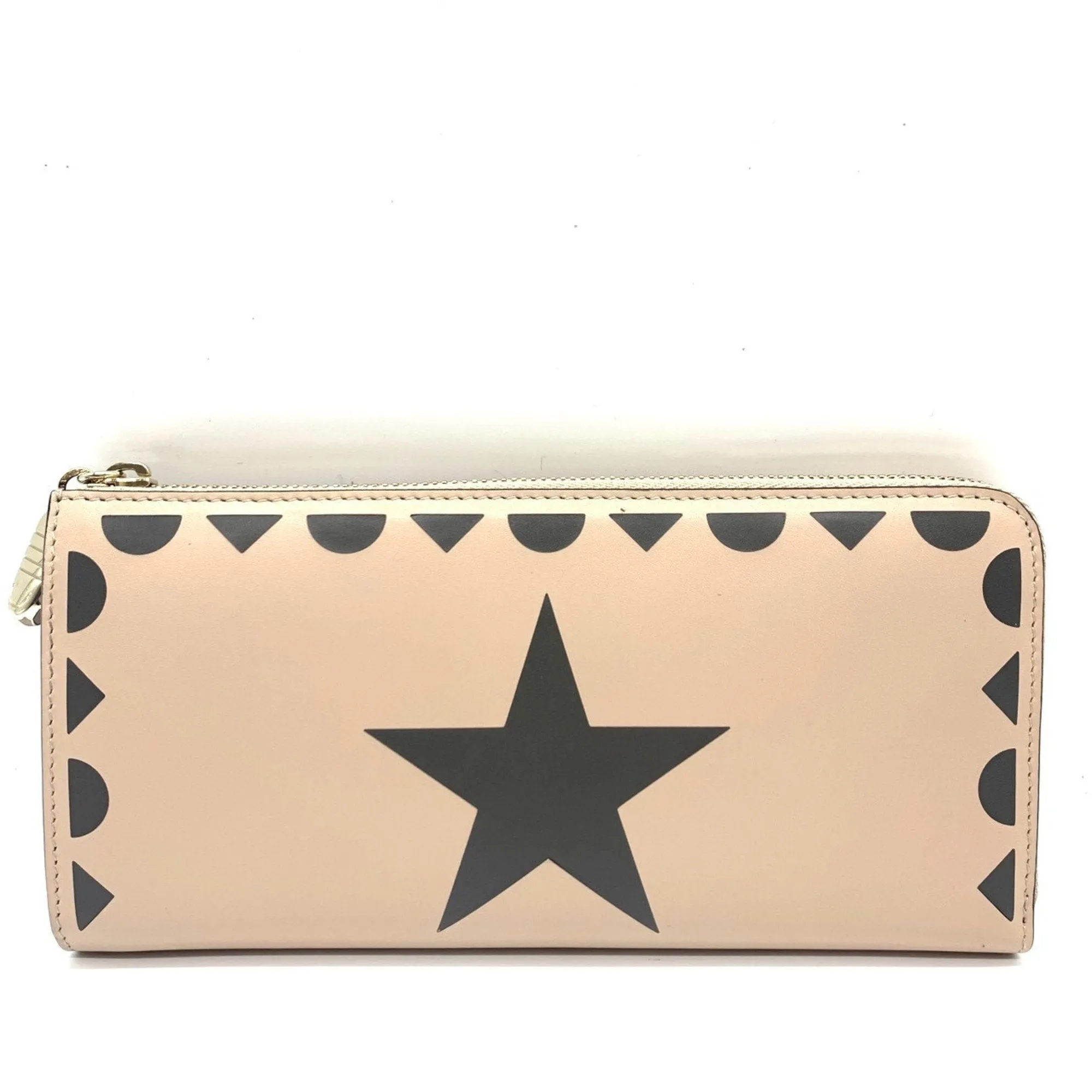 Bvlgari pink Leather Long Wallet (Bi-Fold) (Pre-Owned)