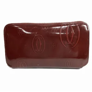 Cartier Happy Birthday Leather Coin Purse/Coin Case (Pre-Owned)