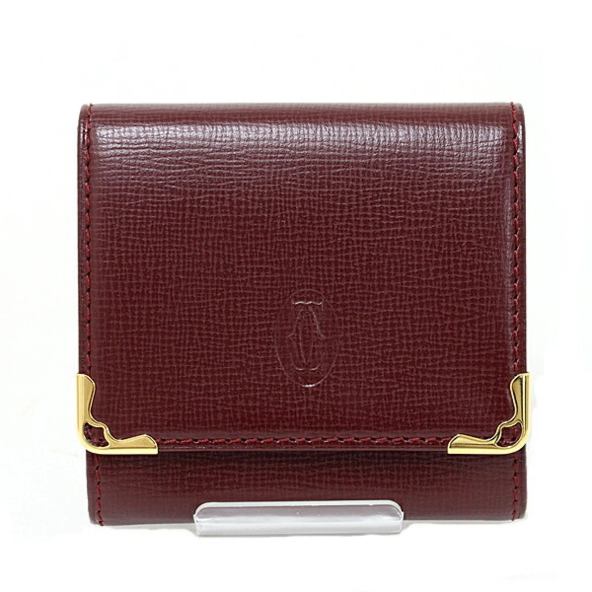 Cartier Leather Coin Purse/Coin Case (Pre-Owned)
