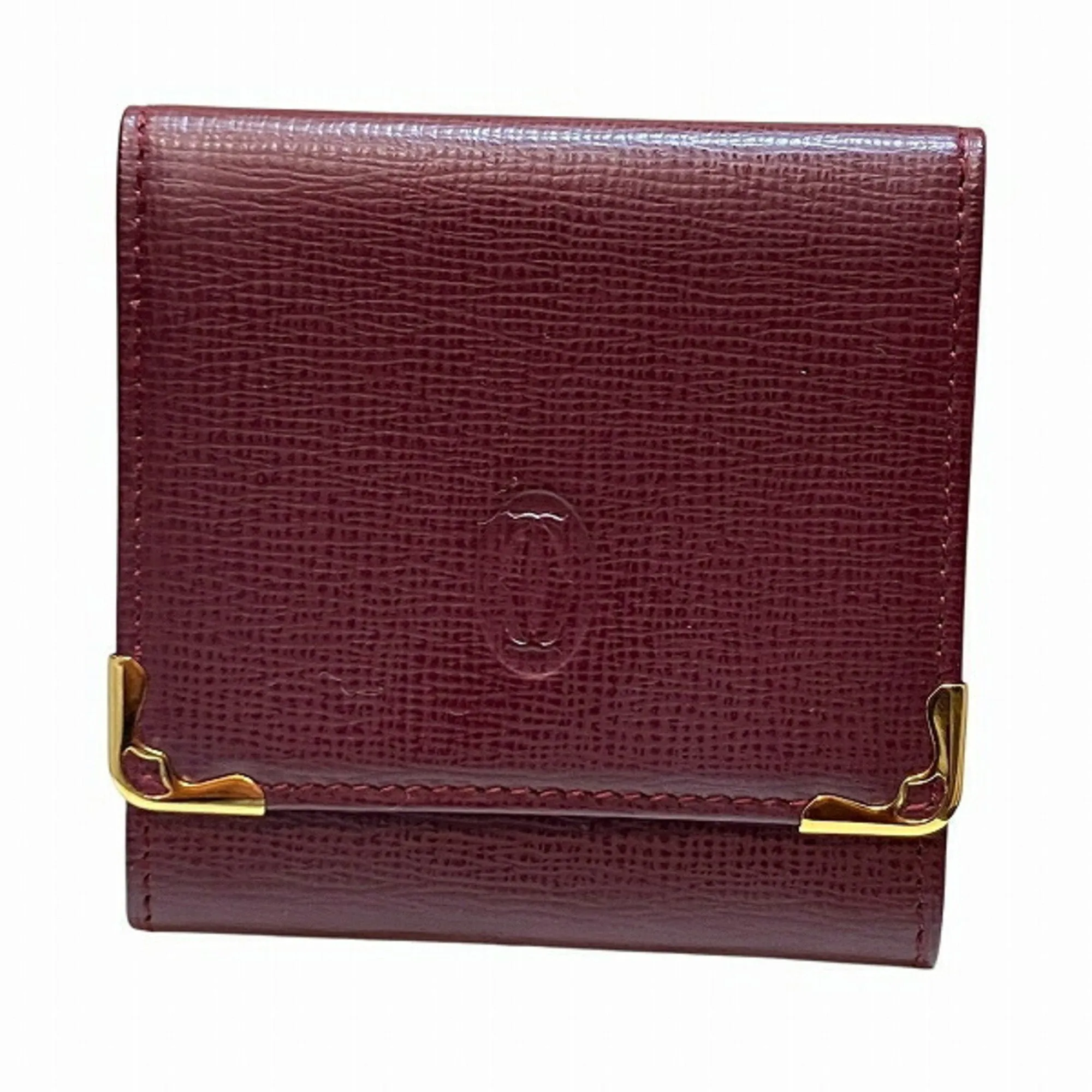 Cartier Leather Coin Purse/Coin Case (Pre-Owned)