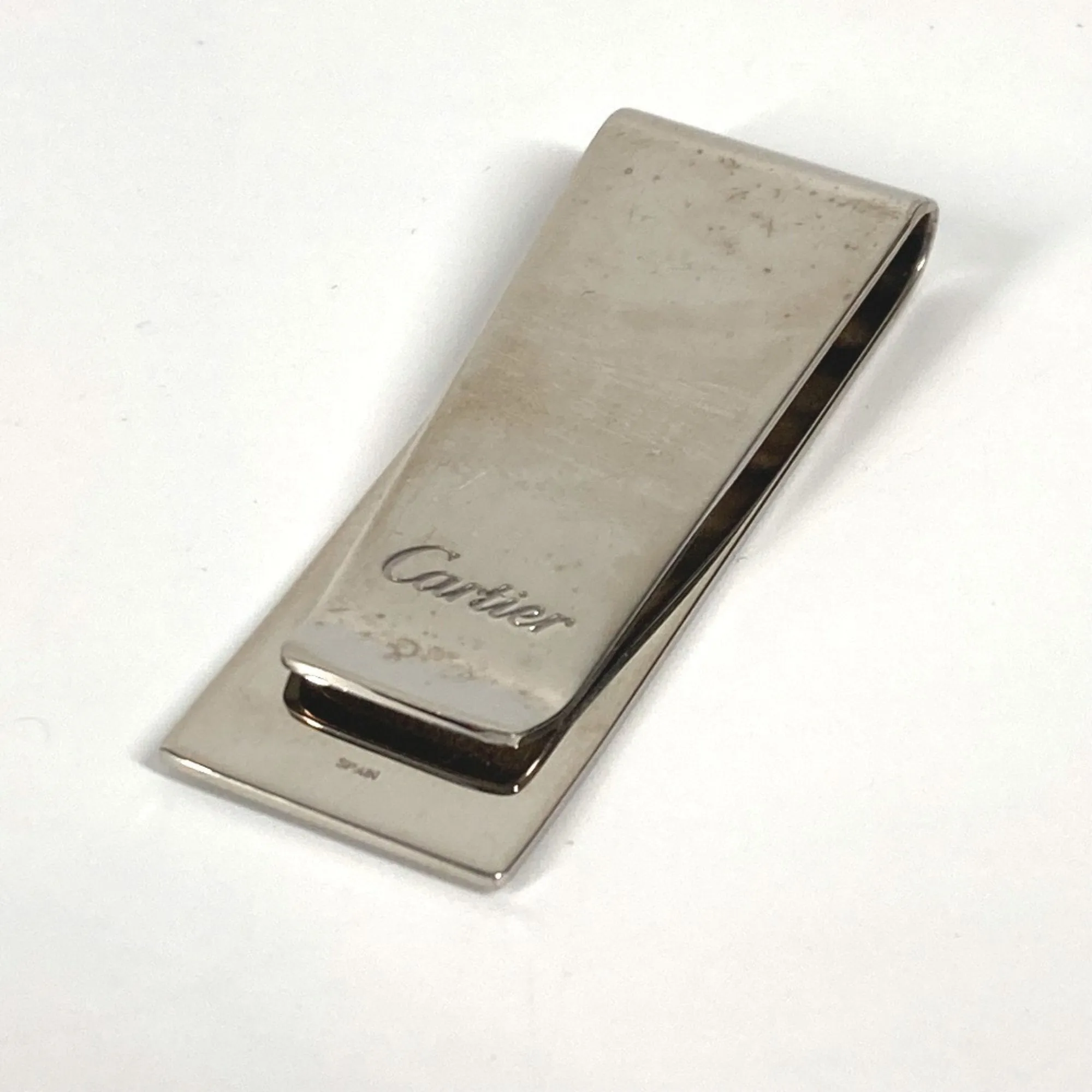Cartier Stainless Steel Money Clip (Pre-Owned)