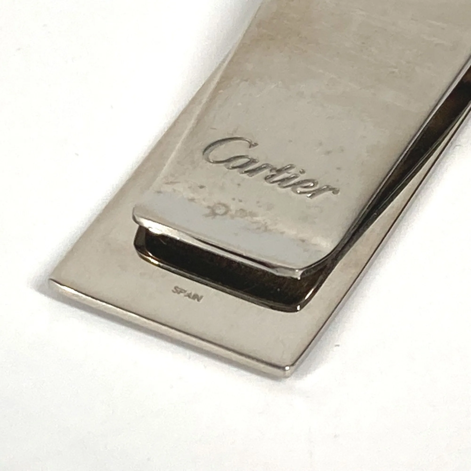 Cartier Stainless Steel Money Clip (Pre-Owned)