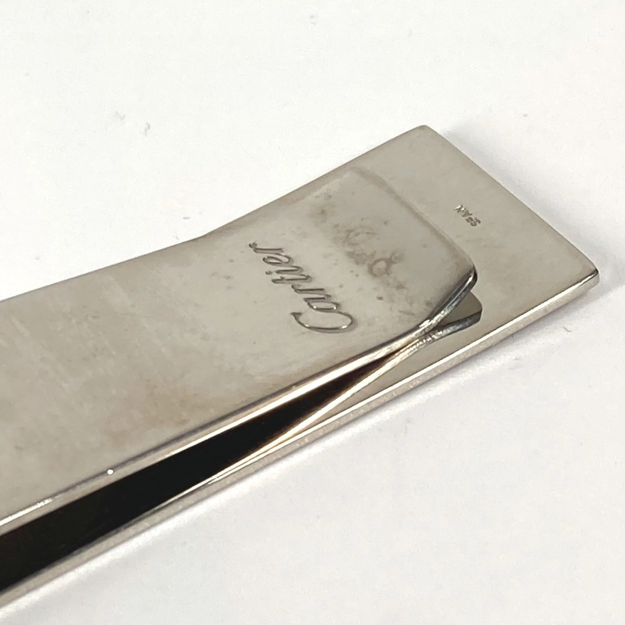 Cartier Stainless Steel Money Clip (Pre-Owned)