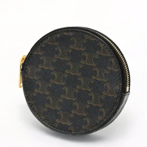 Celine Canvas Coin Purse/Coin Case (Pre-Owned)