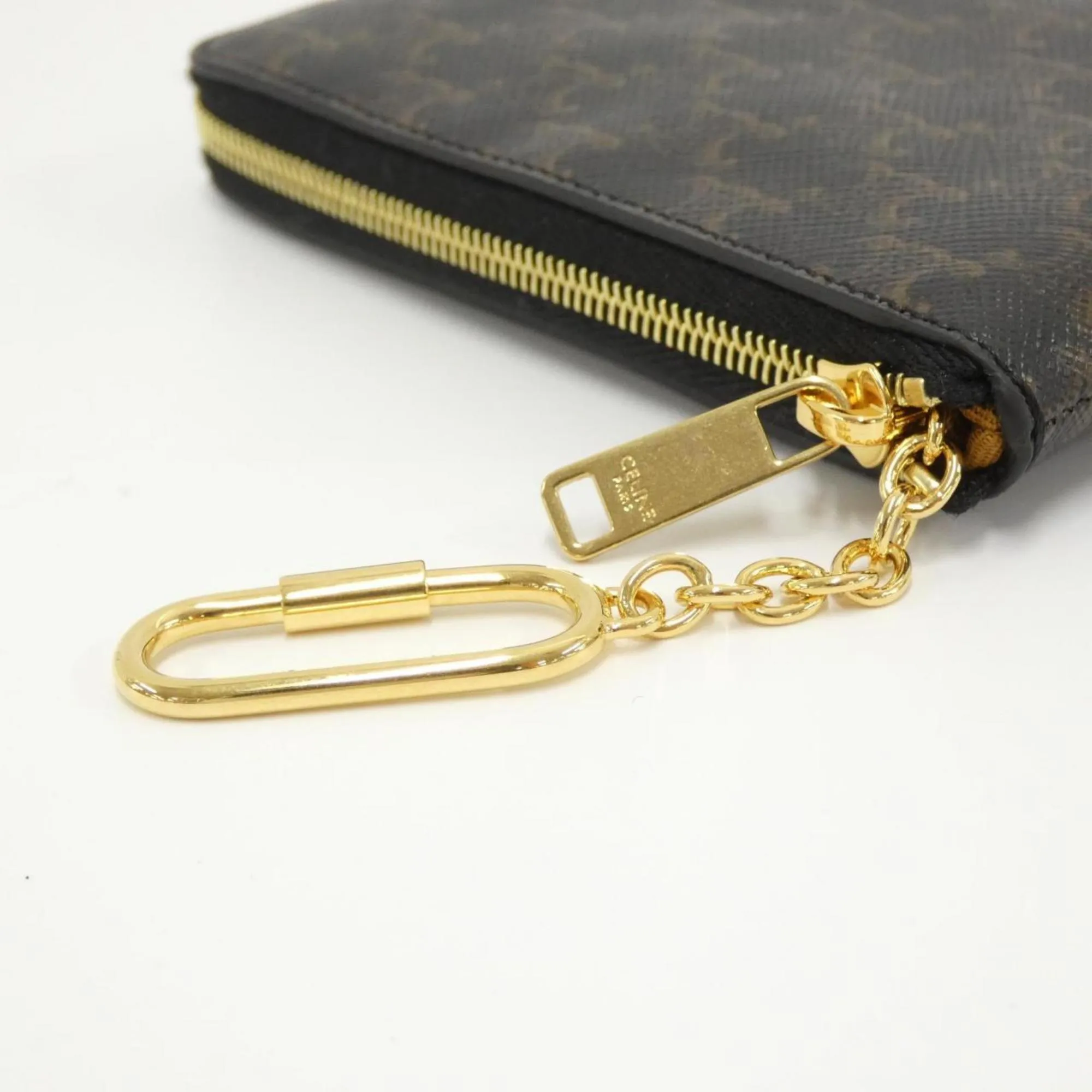 Celine Canvas Coin Purse/Coin Case (Pre-Owned)