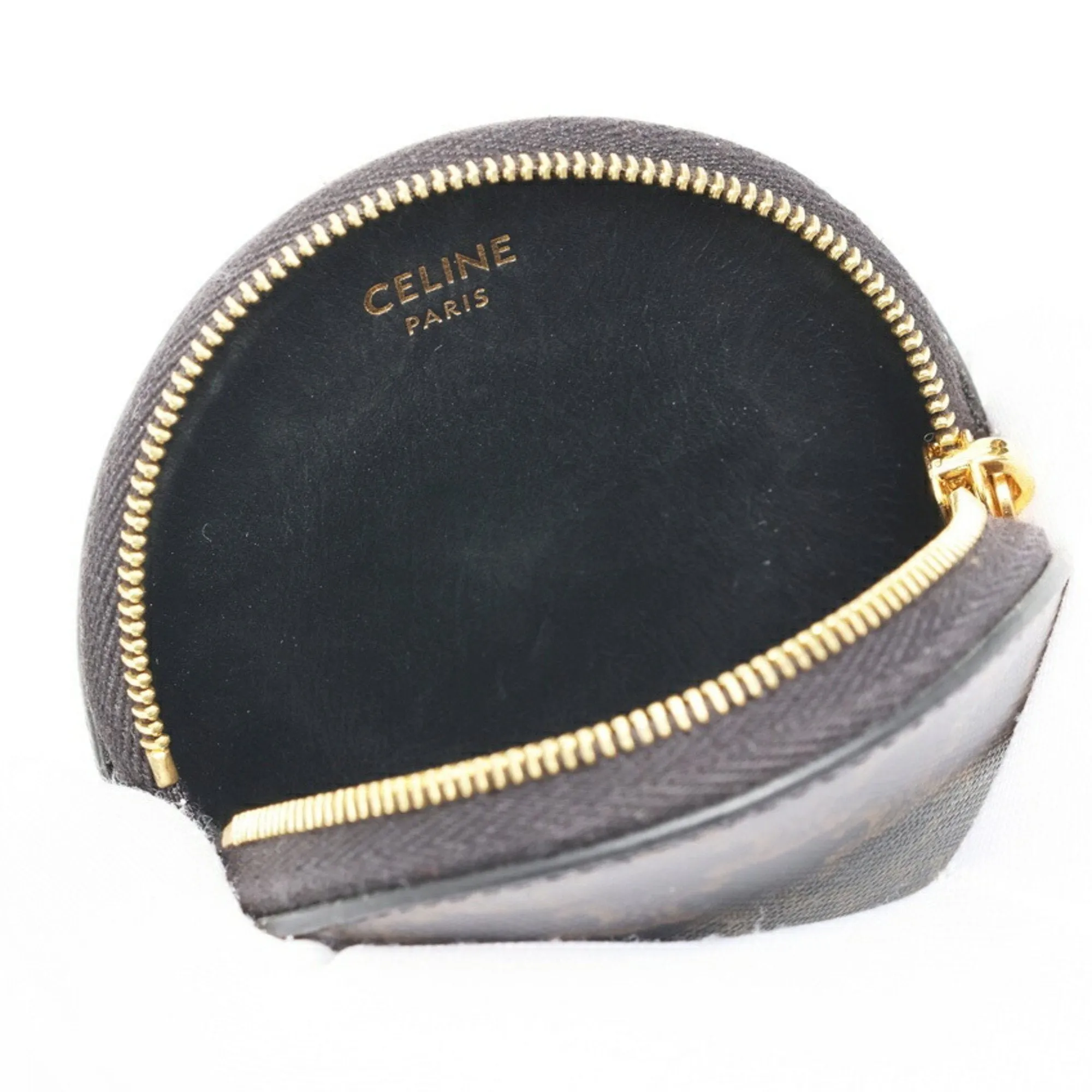 Celine Canvas Coin Purse/Coin Case (Pre-Owned)